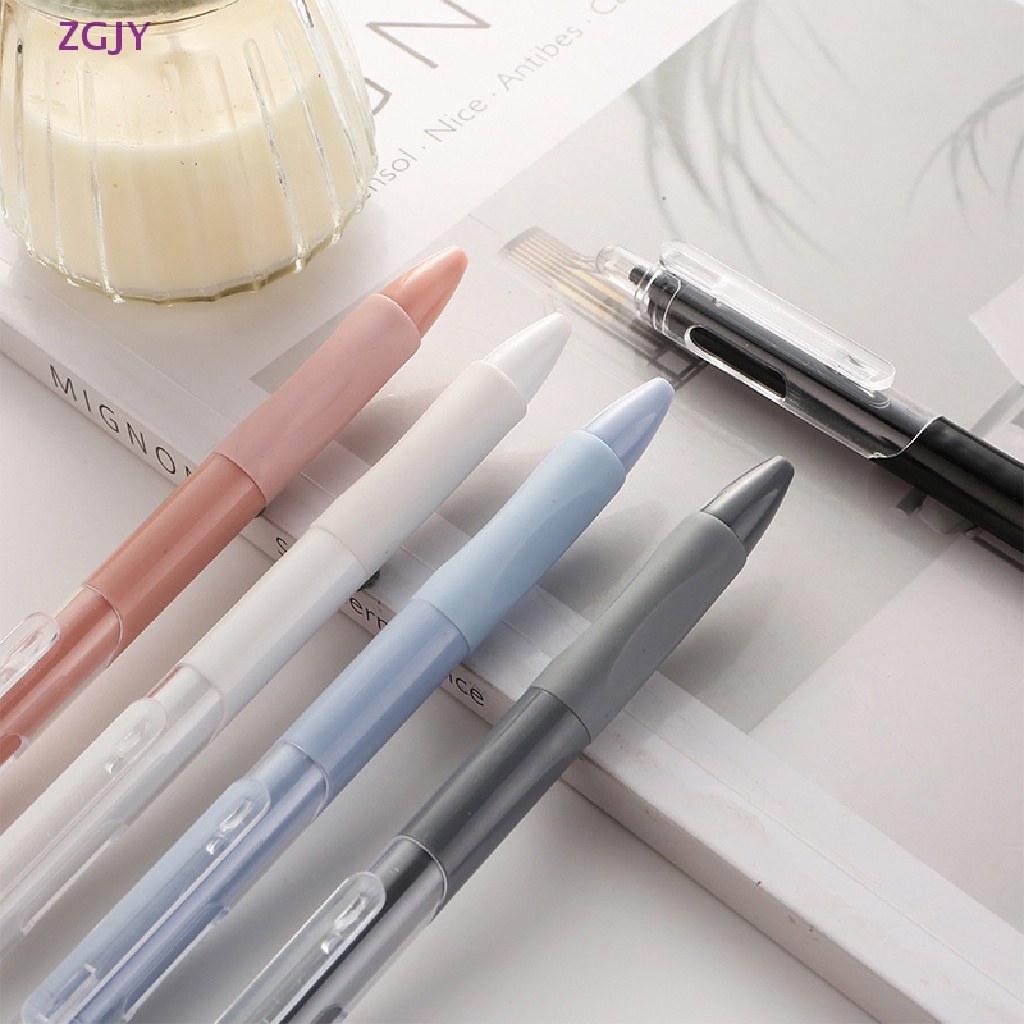 Bút Mực Gel Ngòi 0.5mm Có Thể Thu Gọn Tiện Dụng Cho Học Sinh / Văn Phòng Mới
