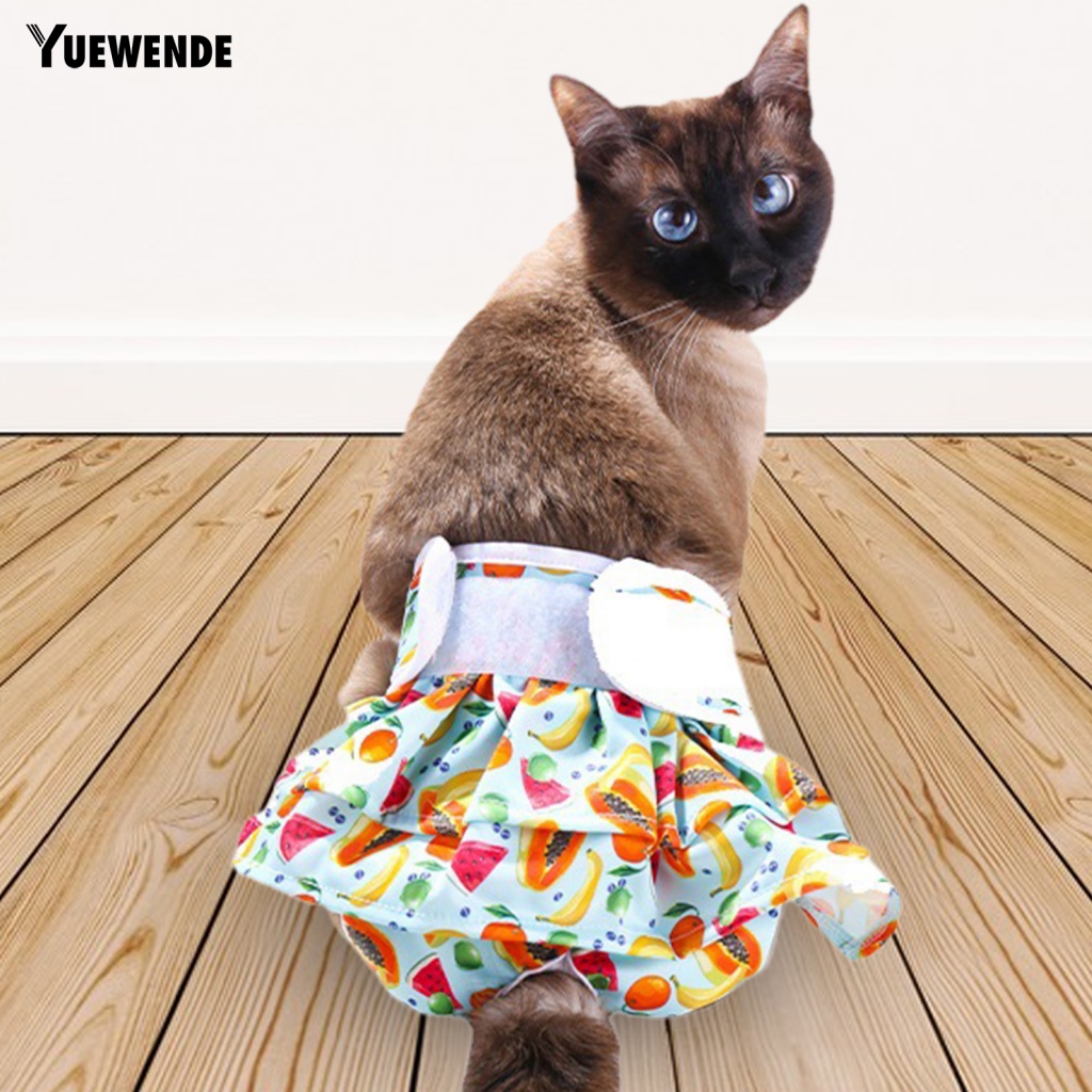 Tã Lót Mềm Mại Họa Tiết Hoa Xinh Xắn Dành Cho Cún Cưng