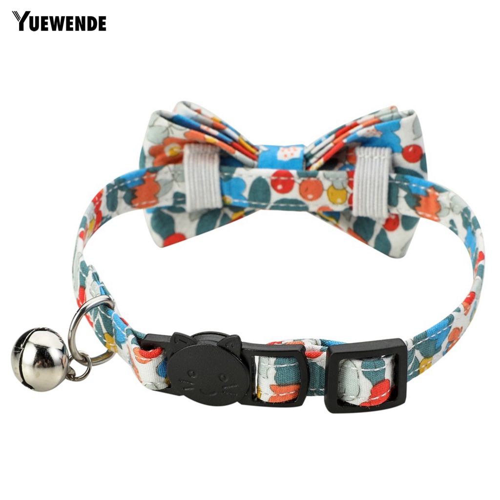 Vòng Cổ Cotton Gắn Chuông Thời Trang Cho Thú Cưng