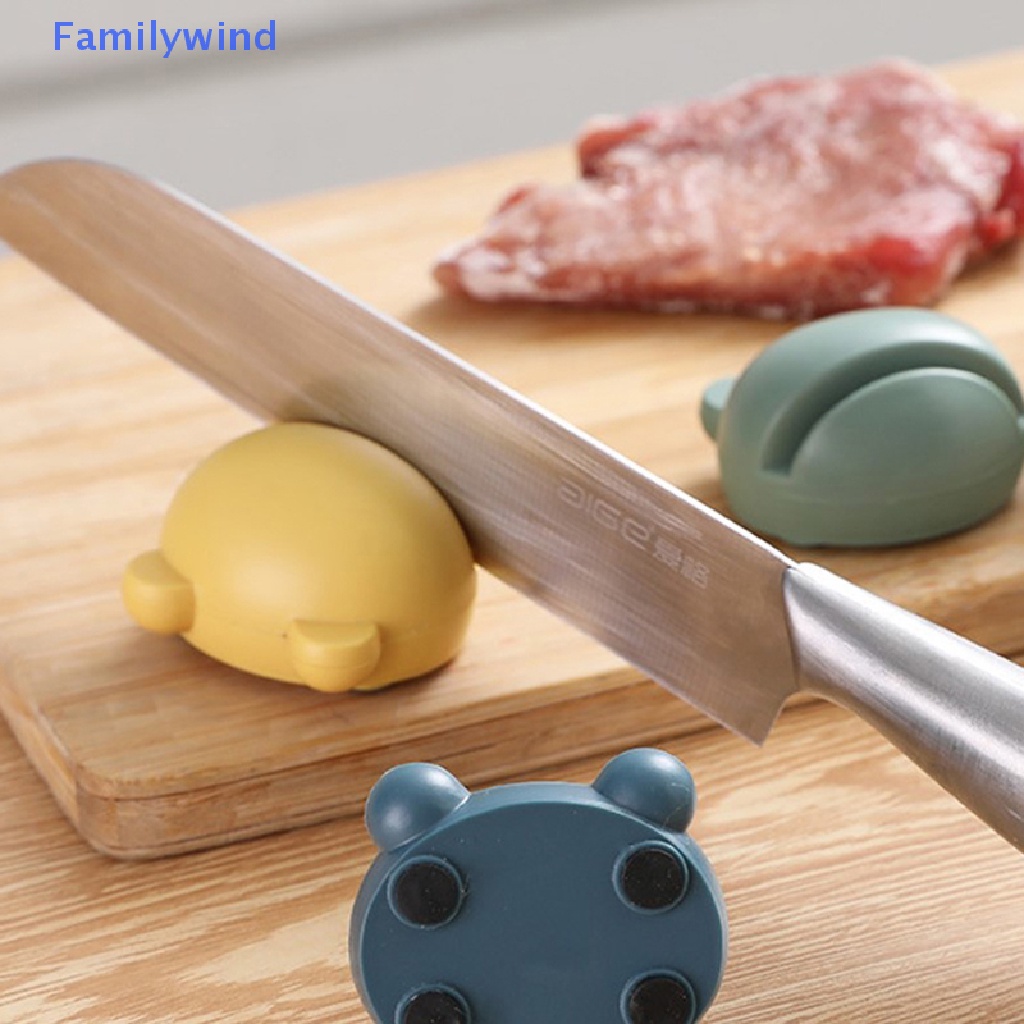 Đá Mài Dao Họa Tiết Hoạt Hình Sáng Tạo Nhanh Chóng Cho Nhà Bếp