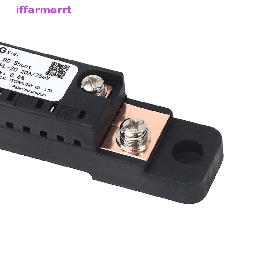 Điện Trở Dòng Điện Shunt FL-2C 10A 15A 20A 30A 50A 75MV Kèm Đế