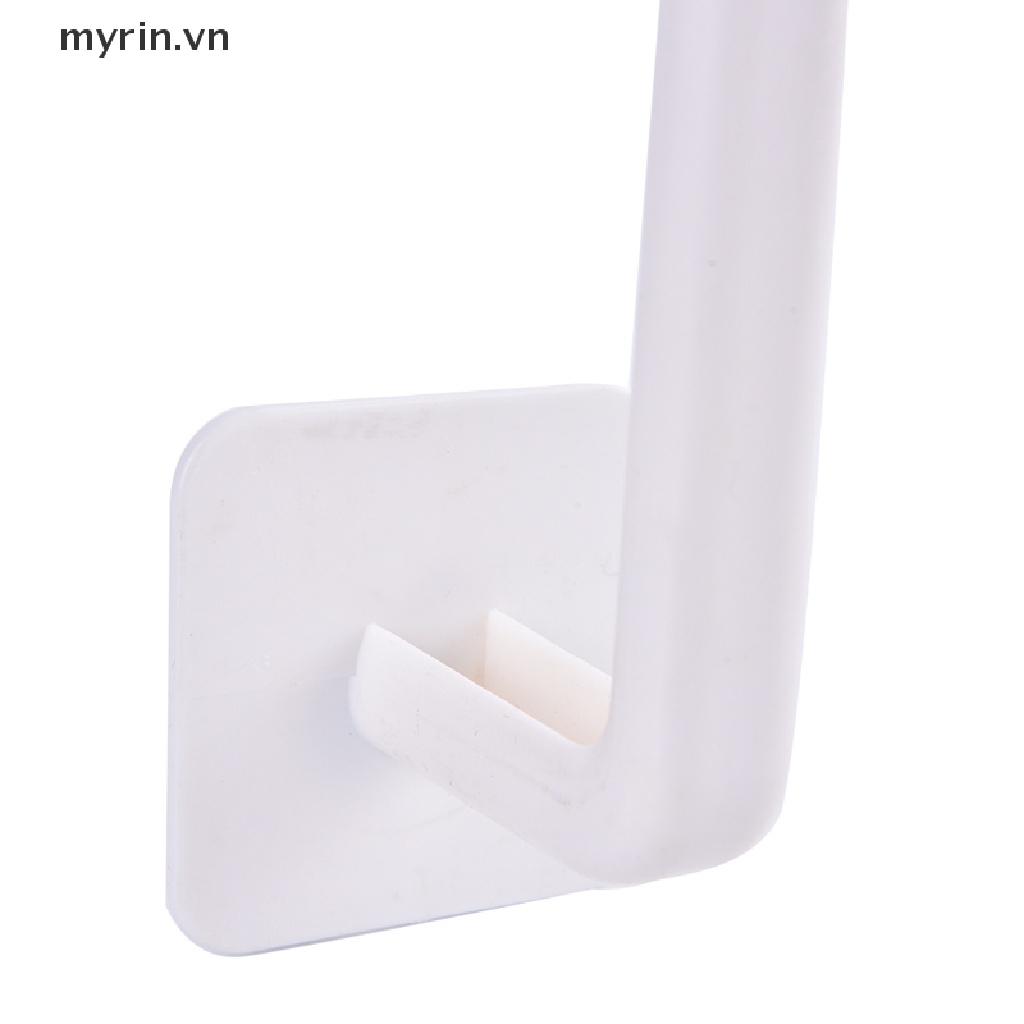 Giá Treo Cuộn Vải Hình Chữ L Không Đục Lỗ Gắn Tường Nhà Tắm
