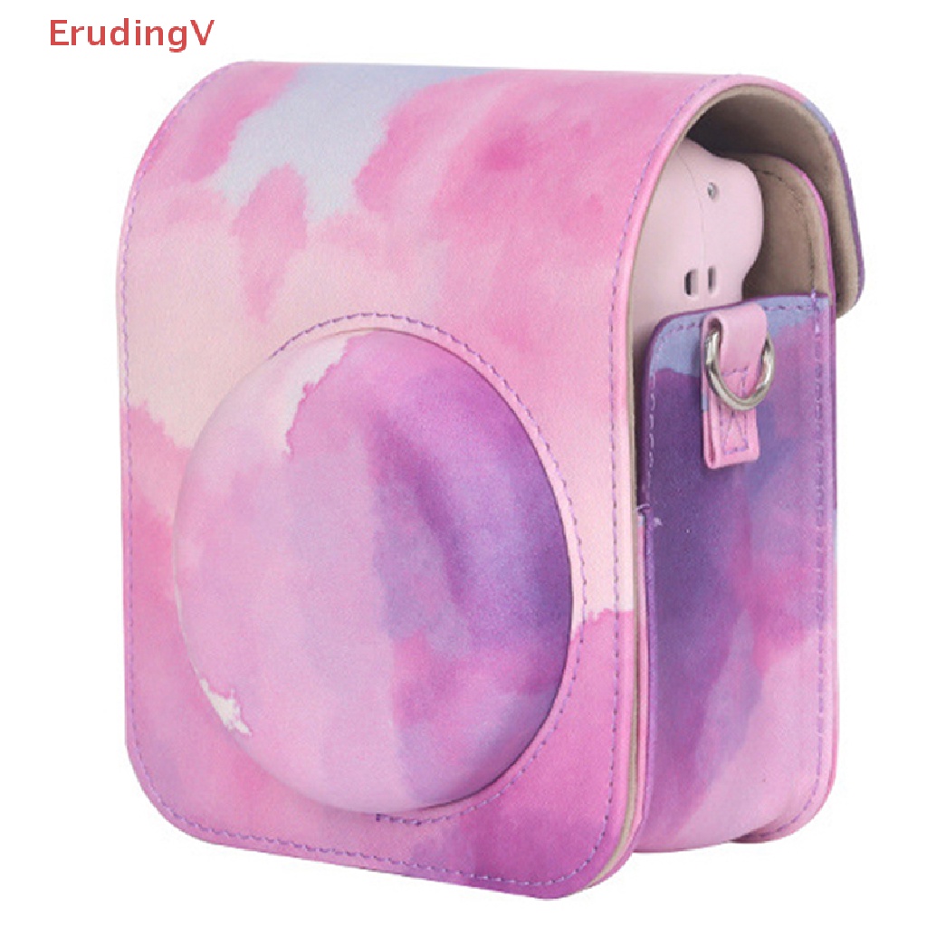 1 Bao Da PU Máy Ảnh Instax Mini 12 Phong Cách Retro