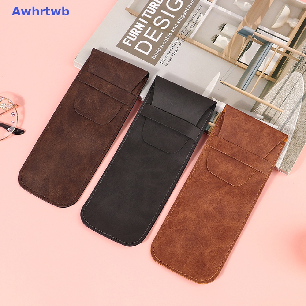 Túi Đựng Bút Bằng Da PU Phong Cách Cổ Điển Cho Đi Học / Du Lịch Mới