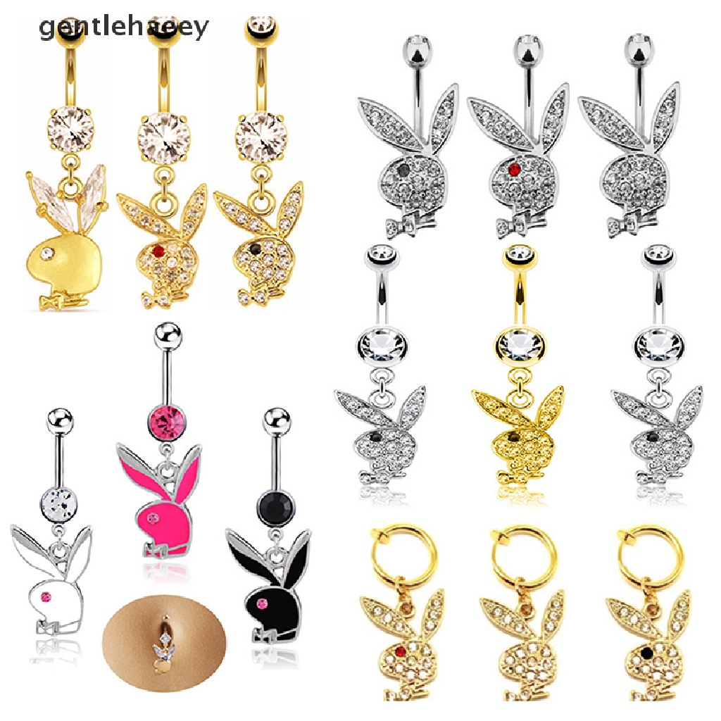 Khuyên Rốn Hình Thỏ Dễ Thương