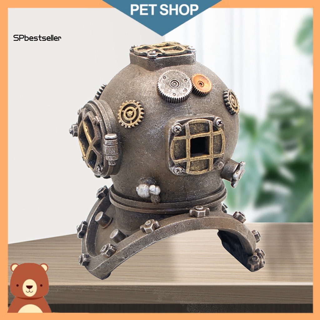 Mô Hình Viên Con Nhộng Không Gian Dùng Trang Trí Bể Cá