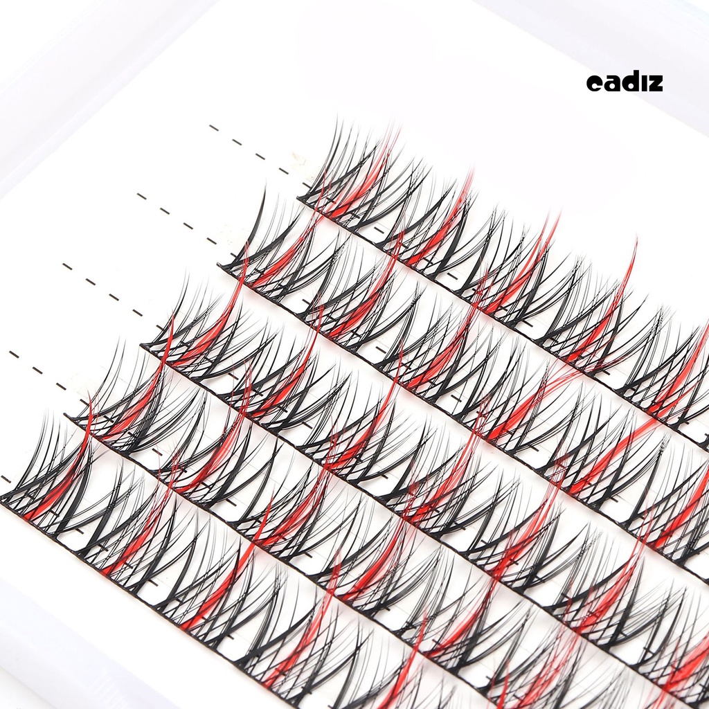 Set 50 Lông Mi Giả Xoăn Mềm Tự Nhiên Nhiều Màu Sắc Trang Điểm Dự Tiệc
