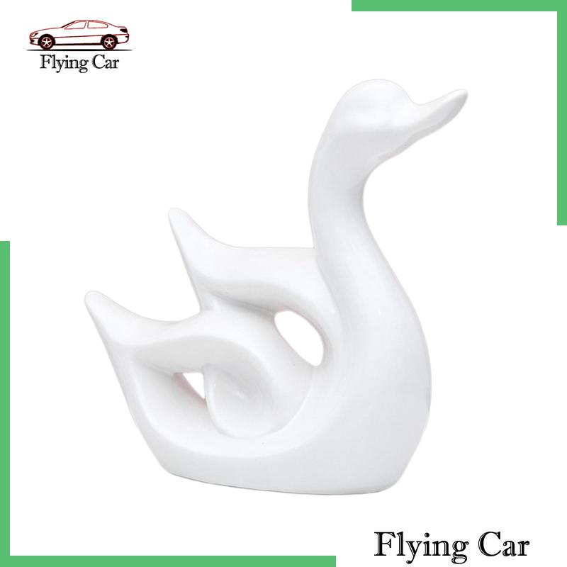 [Lzdjfmy2] Tượng Thiên Nga Điêu Khắc Để Bàn Trang Trí