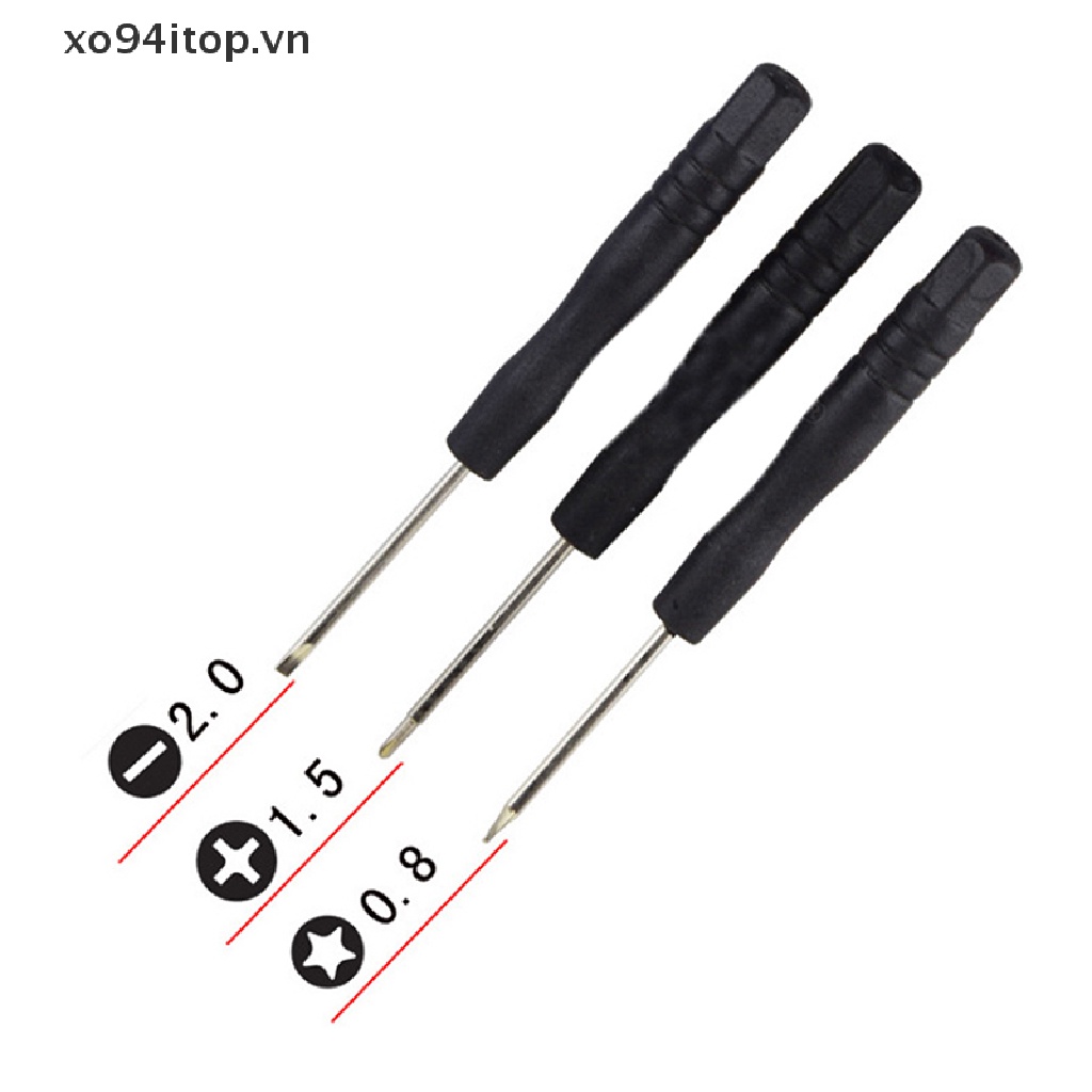 Bộ 8 Tua Vít Sửa Chữa Điện Thoại Màn Hình Cảm Ứng LCD Chuyên Dụng