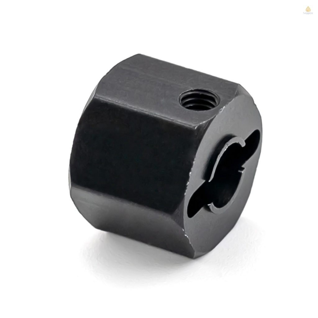 Bộ Chuyển Đổi Trục Bánh Xe 12mm Bằng Hợp Kim Nhôm Kèm Chốt Thay Thế Cho Xe Điều Khiển Từ Xa Axial SCX10 90046 Tamiya CC01 1 / 10 Dày 10mm