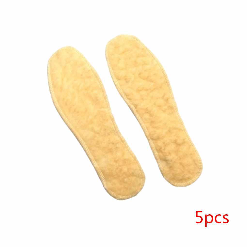 Set 5 Cặp Đế Lót Giày Giữ Ấm Chân Mùa Đông Mềm Mại