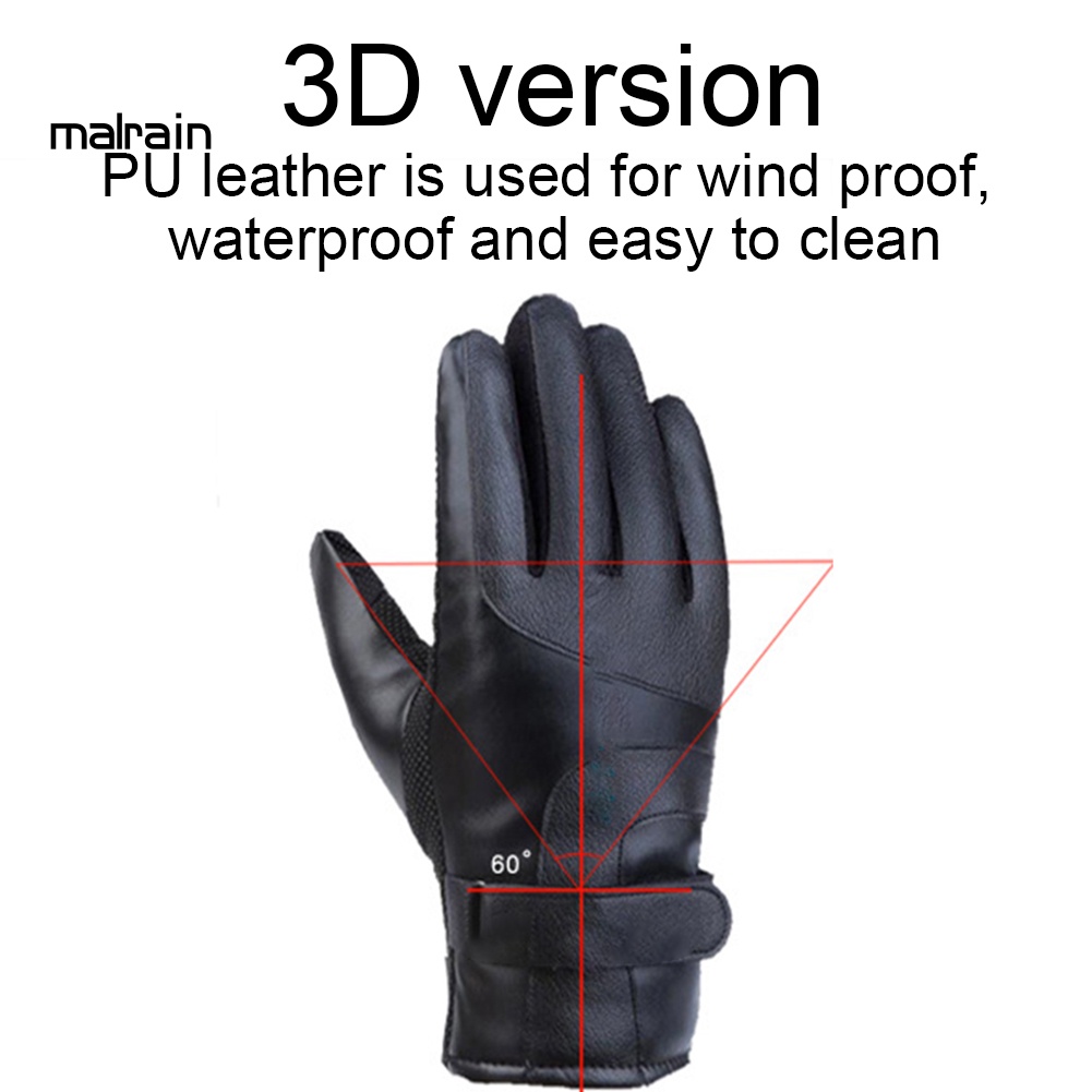 1 Đôi Găng Tay Sưởi Ấm Chạy Điện Dành Cho Xe Mô Tô