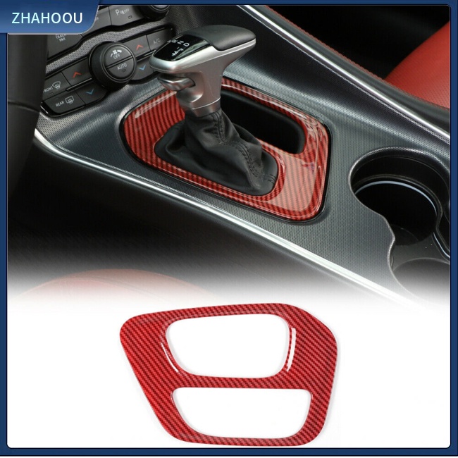 ☃Phụ Kiện Trang Trí Nhà Cửa Kiểu Dáng Dễ Thương Xinh Xắn☃ Khung Bọc Bảng Điều Khiển Cần Gạt Số Cho Challenger 2015-2019