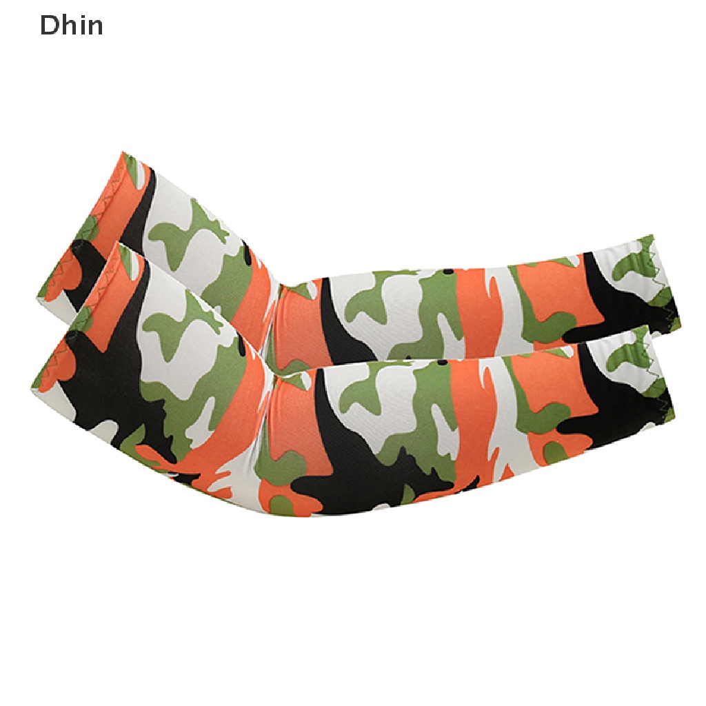 [Dhin] Vớ Lụa Băng Bandana Làm Mát Chống Tia UV Bảo Vệ Cánh Tay Mặt Đầu Vớ Xe Hơi Thể Thao