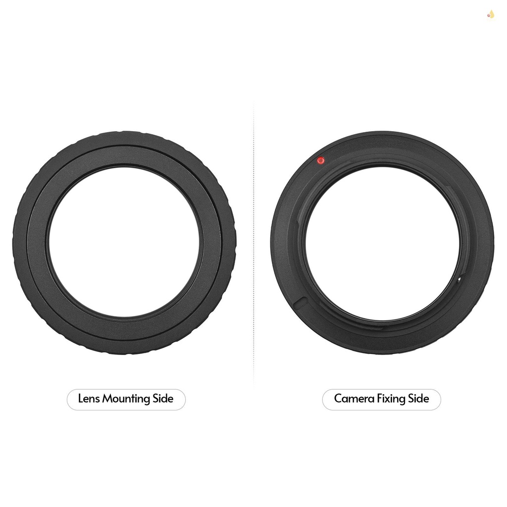ANDOER Ngàm Chuyển Đổi Ống Kính Kim Loại T / T2 Cho Olympus E-1 / E-3 / E-10 / E-20 / E-30 / E-300 / E-330 / E-400 / E-410 / E-420 / E-450 / E-450 / E-500 / EBộ Phụ Kiện Chuyên Dụng Dành Cho Xe Hơi 60 / 510 / 510 / 510 / 500 / 60 / 20