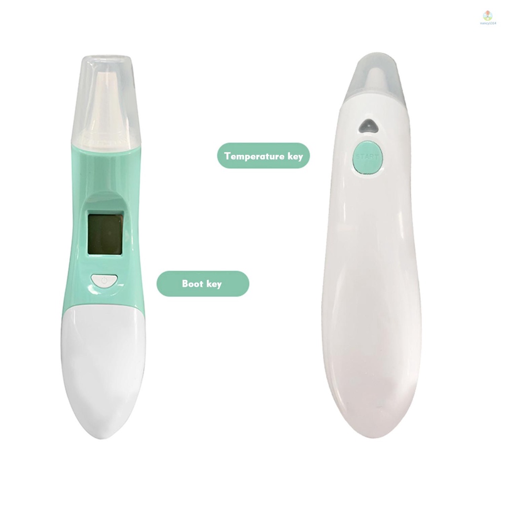 Nhiệt Kế Hồng Ngoại Kỹ Thuật Số Đo Nhiệt Độ Tai Chính Xác 1 Năm Mới 2020 An Toàn Cho Bé Và Người Lớn