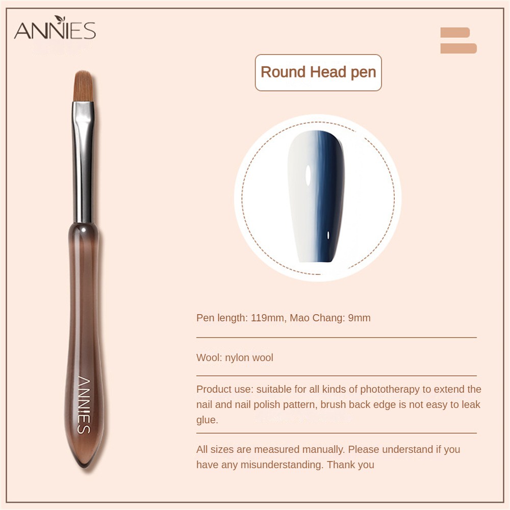 Bộ Cọ Vẽ Trang Trí Móng Tay Nghệ Thuật Kiểu Nhật Bản Hình Tròn Dễ Thương