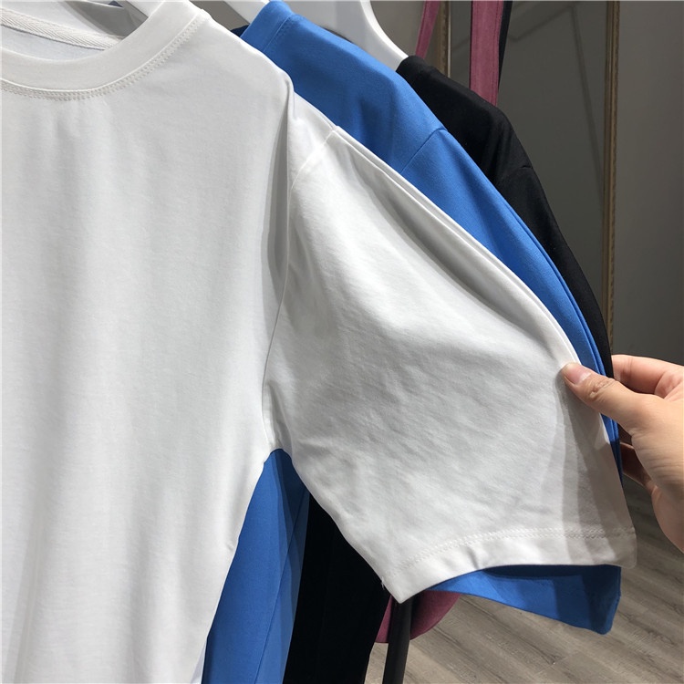 Áo thun trơn unisex nam , nữ - áo phông cotton mềm mịn nhiều màu