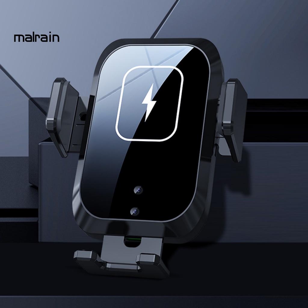 Đế Sạc Không Dây Cảm Biến Thông Minh Qi 15W Nhỏ Gọn Cho Xe Hơi