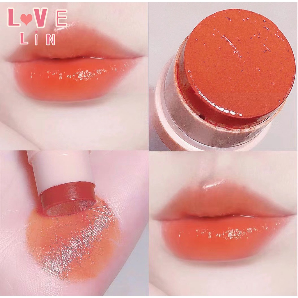 [lovelin] Son Dưỡng Môi Thay Đổi Màu Sắc Theo Nhiệt Độ Cao Không Dễ Phai Màu OULESONG Dành Cho Nữ
