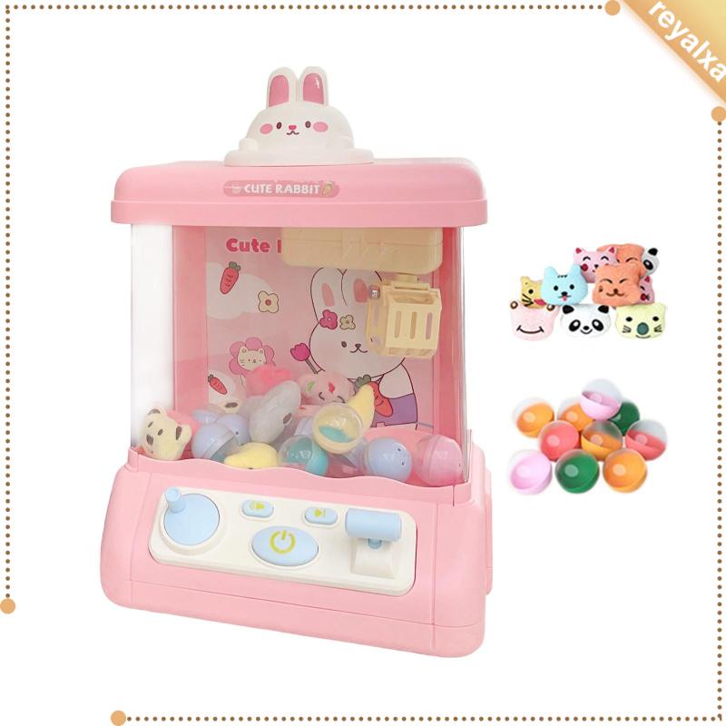 [Reyalxa] Đồ Chơi Máy Bắt Móng Điện Tử Có Đèn Và Nhạc Hình Cần Cẩu Mini Làm Quà Sinh Nhật