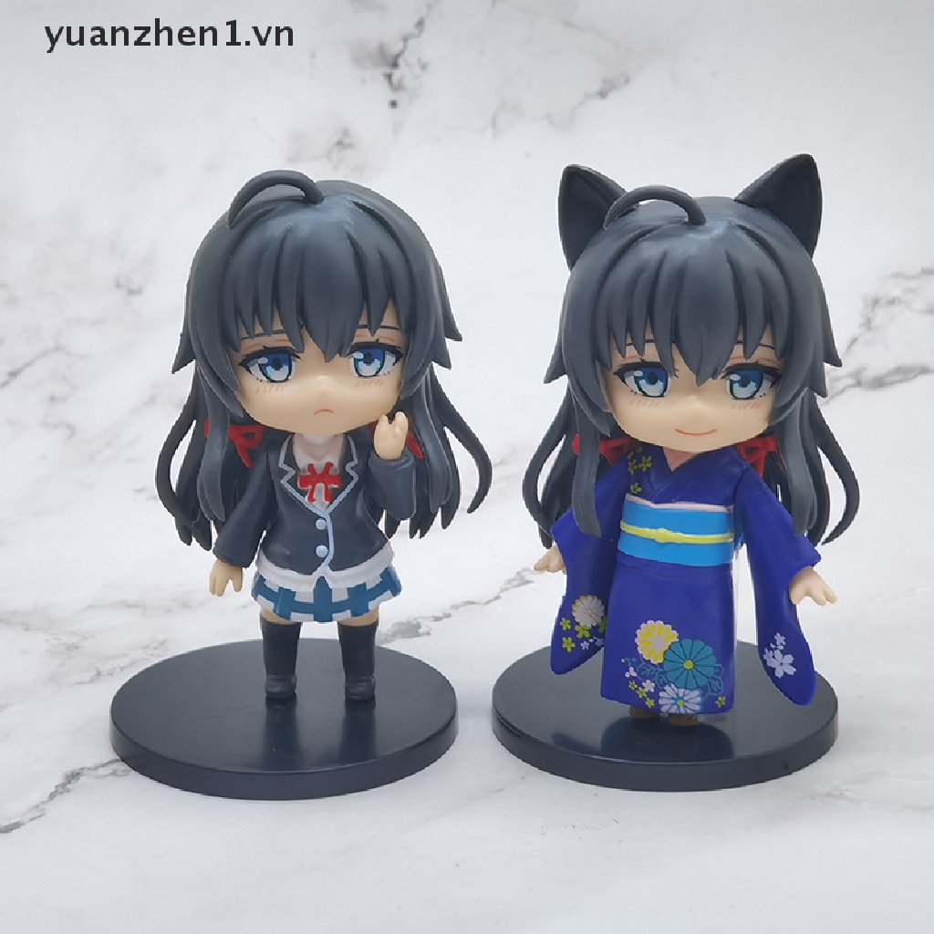 1 Bộ Mô Hình Nhân Vật Yui Yuigahama Hoạt Hình My Teen Lãng Mạn