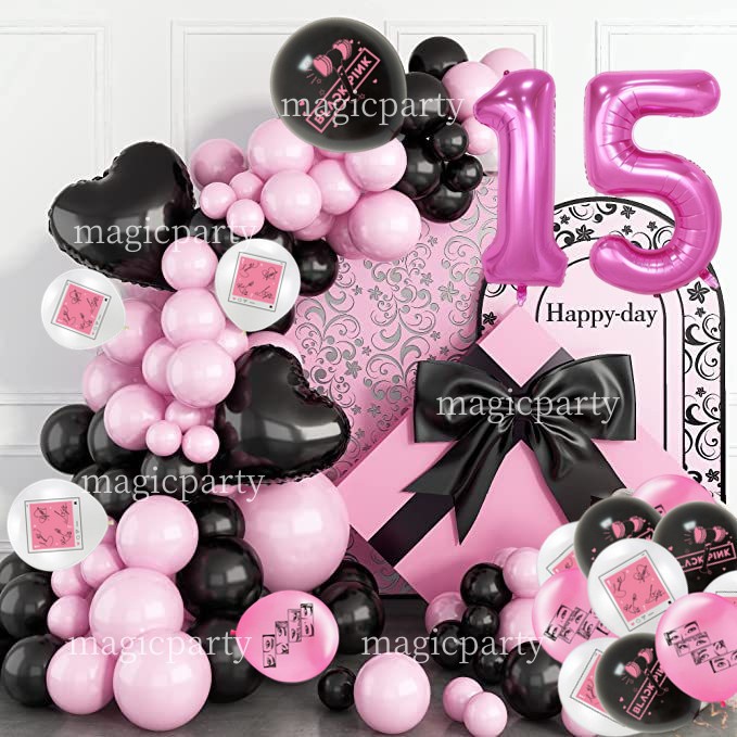 48 49 50 Chiếc Blackpink Chủ Đề Bóng Bay Sinh Nhật Trang Trí Số Lá Bóng Sinh Nhật Biểu Ngữ Cao Su Bó