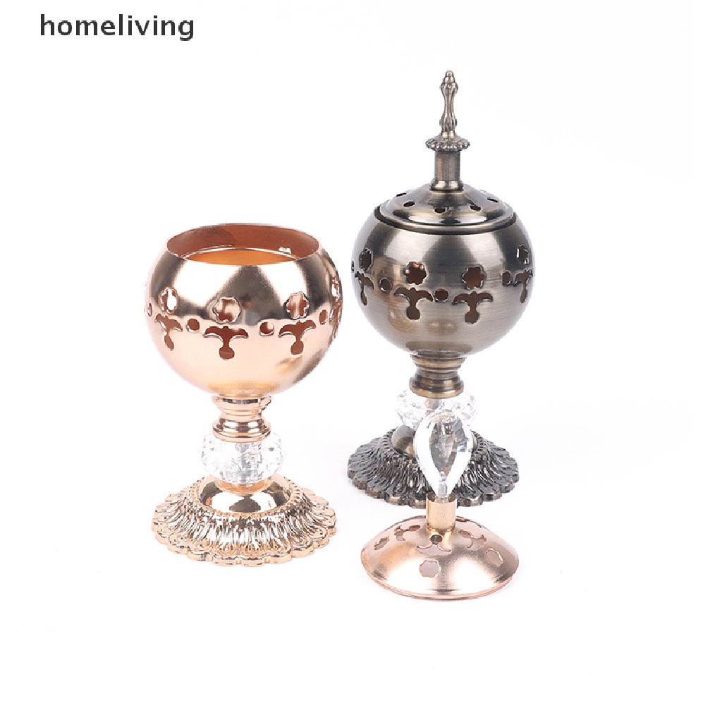 Đế Đốt Trầm Hương Mini Bằng Kim Loại Hình Nón Trang Trí Phòng Tập Yoga