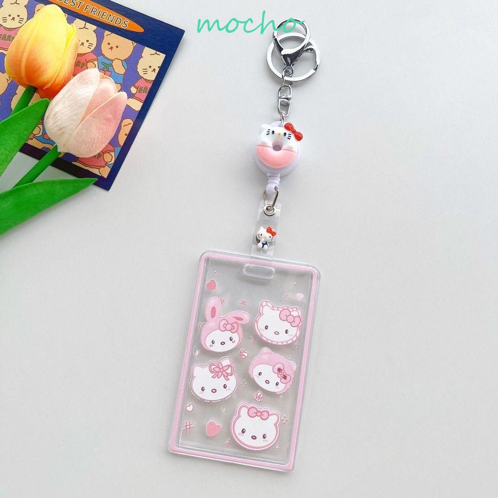 Mocho Túi Đựng Thẻ / Chìa Khóa / Thẻ Ngân Hàng Trong Suốt Hình Melody Kulomi Có Thể Thu Gọn