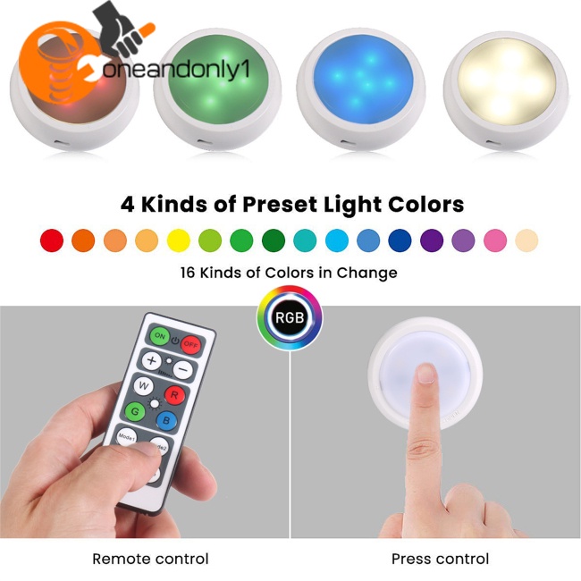 Đèn Hồng Ngoại Không Dây 4.5v 0.3w Độ Sáng Cao 30lm Có Điều Khiển Từ Xa Tiện Dụng