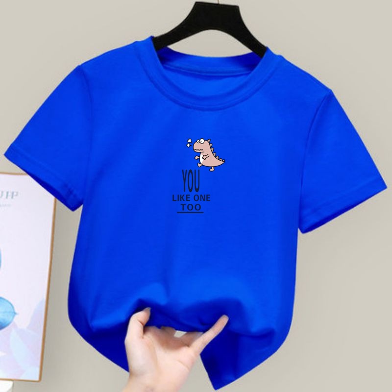 Áo Thun Cotton Họa Tiết Hoạt Hình Phong Cách Hàn Quốc Cho Bé Gái 12 Tuổi