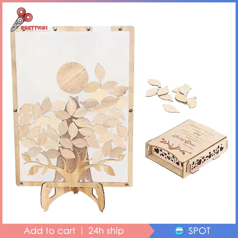 [Prettyia1] Sách Trang Trí Đám Cưới Cá Tính Độc Đáo