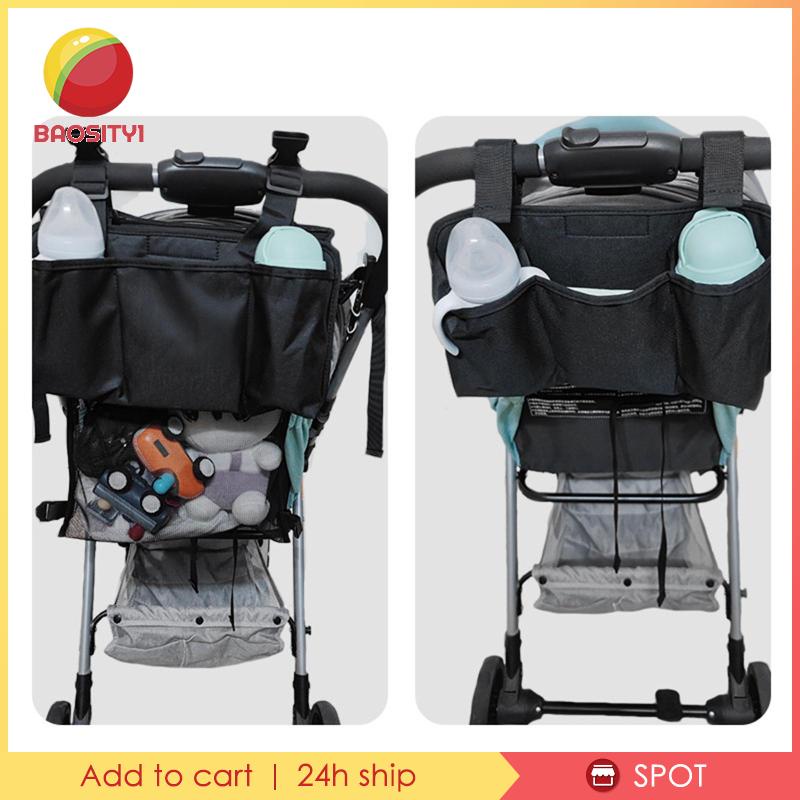 Túi Đựng Tã Em Bé Dung Tích Lớn Treo Xe Đẩy Em Bé Baosity1