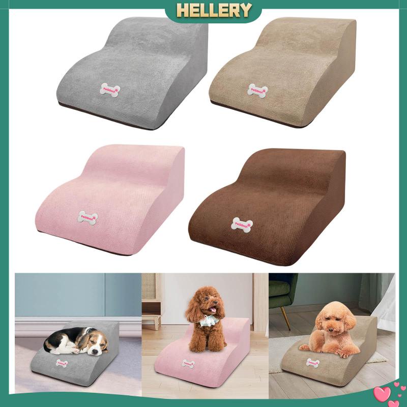 Bậc Thang Chống Trượt Có Thể Tháo Rời Vỏ Màu Xám Cho Chó Nhỏ