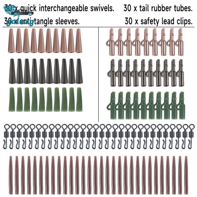 Galaxy Set 120 Phụ Kiện Câu Cá Chuyên Dụng