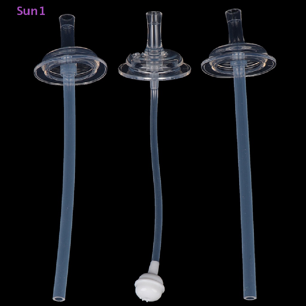 Bình Sữa Silicone Có Ống Hút Thay Thế Cho Bé Sun1 &gt;