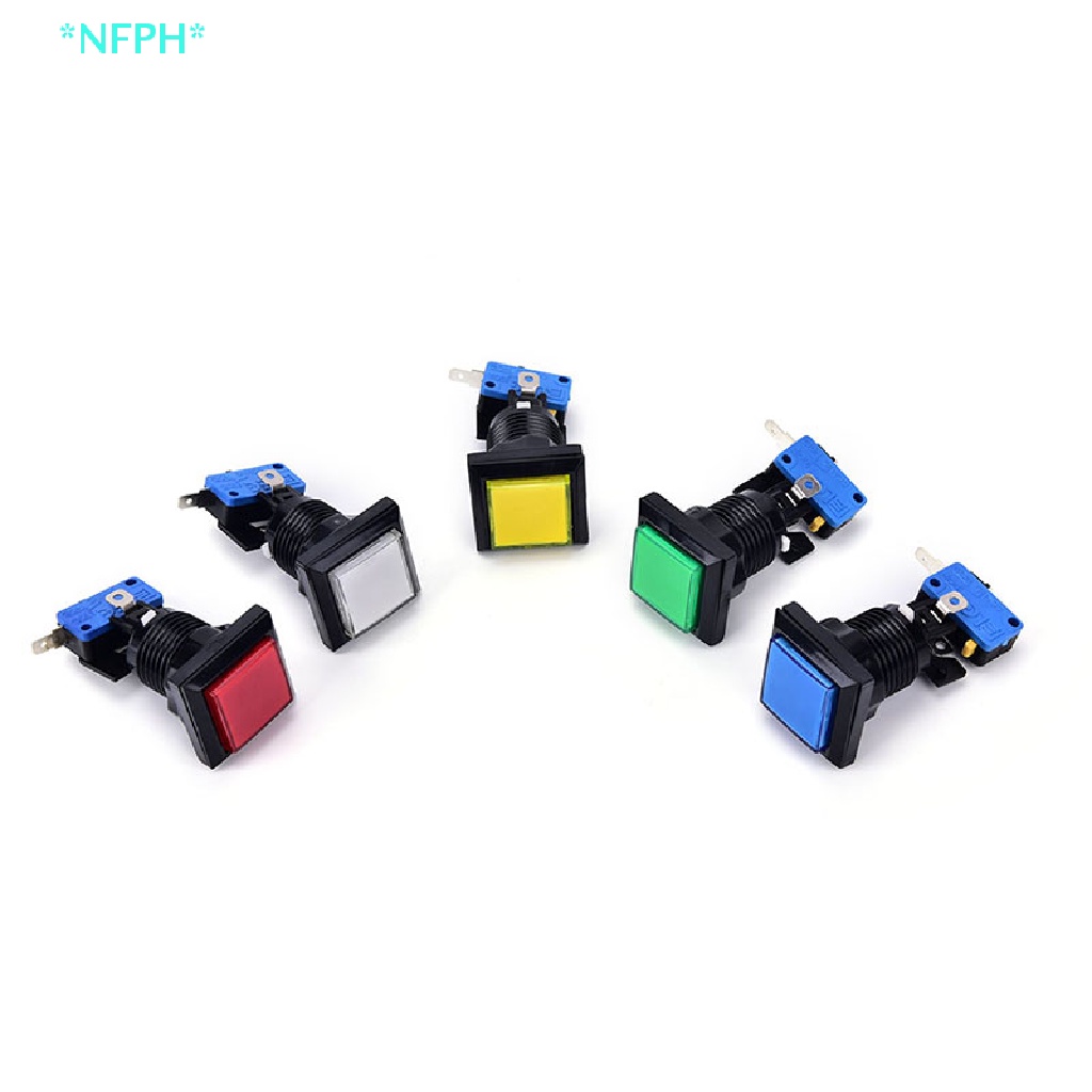 Nút Nhấn 33mm Có Đèn LED Cho Máy Chơi game Mới
