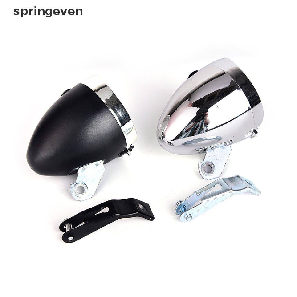 Đèn Pin Gắn Phía Trước Xe Đạp Phong Cách Cổ Điển