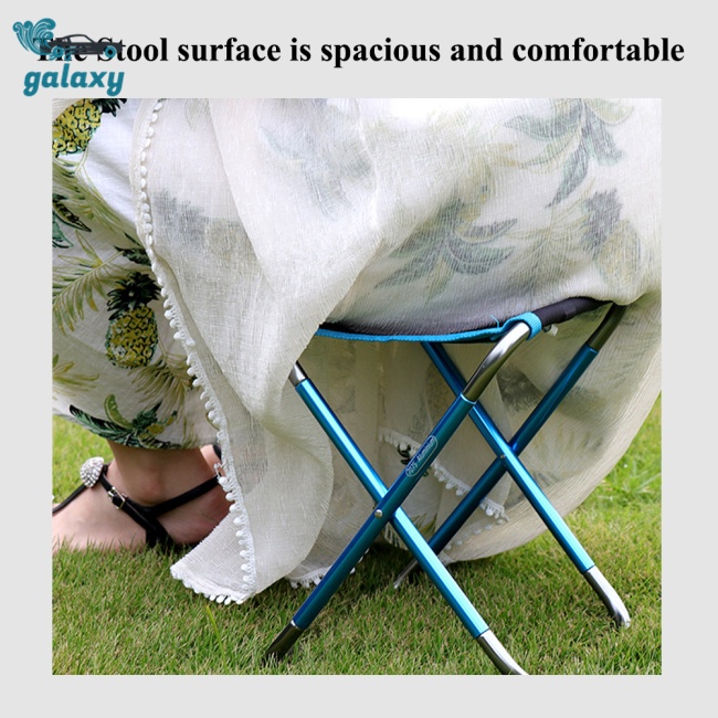 Galaxy Ghế Xếp Mini 309lb Gọn Nhẹ Tiện Dụng Mang Theo Du Lịch Cắm Trại