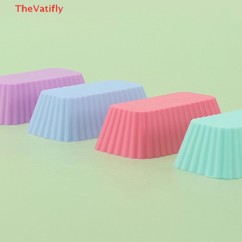 Set 1 / 4 Khuôn Silicone Làm Bánh Hình Chữ Nhật Có Thể Tái Sử Dụng