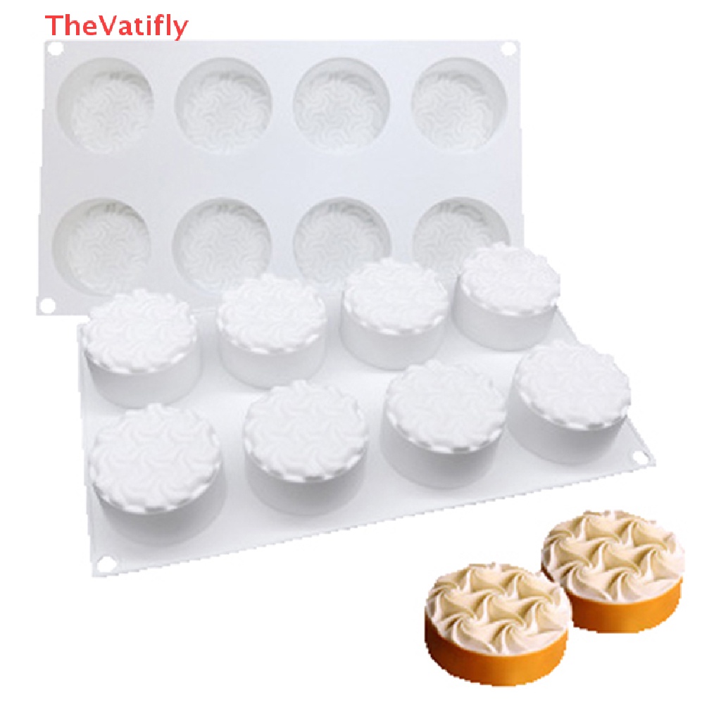 1 Khuôn Silicone Tạo Hình Hoa Trang Trí Bánh Kem / Sô Cô La