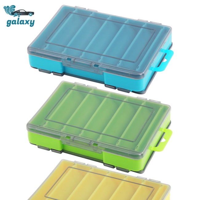 Galaxy Hộp Đựng Mồi Câu Cá Giả Hai Mặt Hình Chữ U Đa Năng