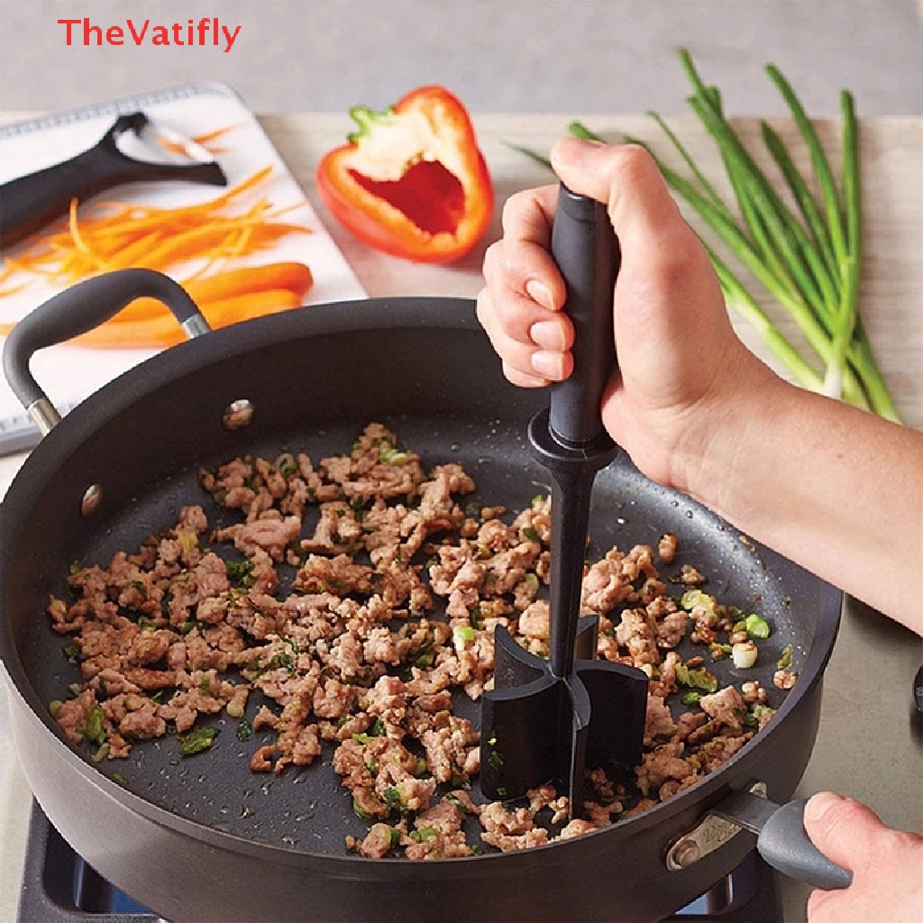 [Thevalifly] Dụng Cụ Nghiền Thịt Làm Hamburger Chịu Nhiệt Tốt