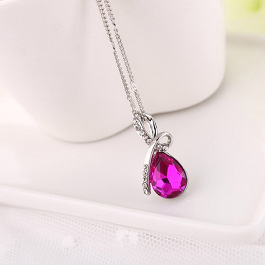 Vòng cổ Hợp Kim Trang Trí Trái Tim Đính Đá Dễ Thương Cho Nữ