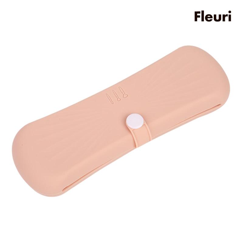 Túi Đựng Cọ Trang Điểm Bằng Silicon Gọn Nhẹ