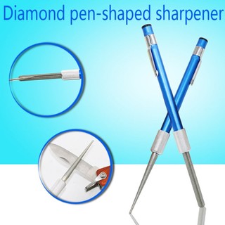 Fishing Hook Sharpener Pen Sharpener Outdoor Diamond Shaped Knife Sharpener