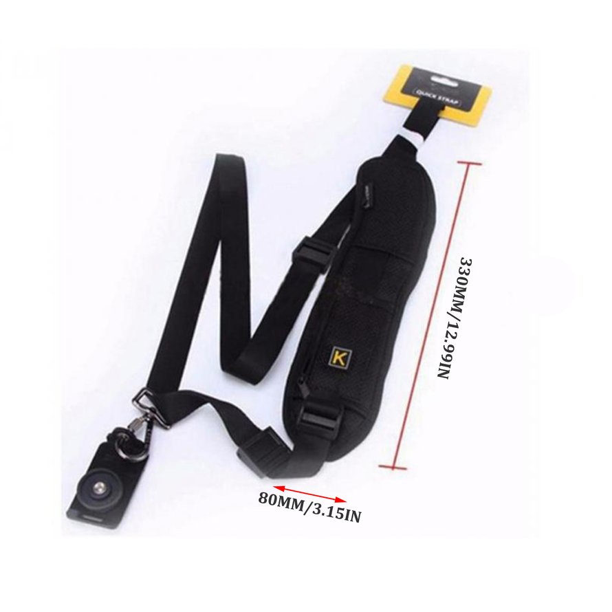 Quick Sling Camera Single Shoulder Belt Strap DSLR SLR Cameras Strap Belt