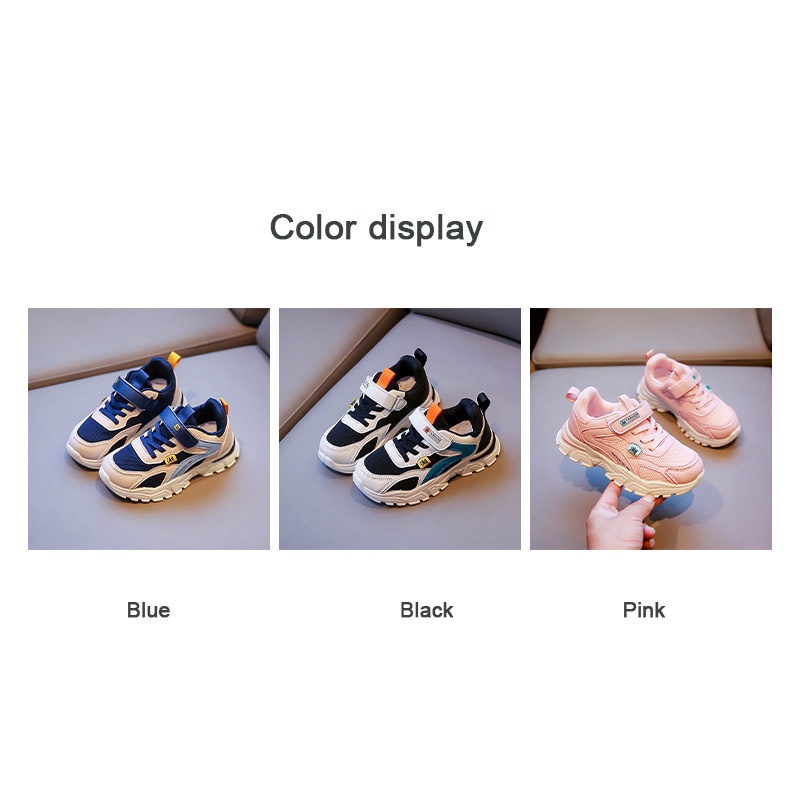 Annie Giày Thể Thao Lưới Thoáng Khí Đế Mềm Cỡ Vừa Và Lớn Dành Cho Trẻ Em