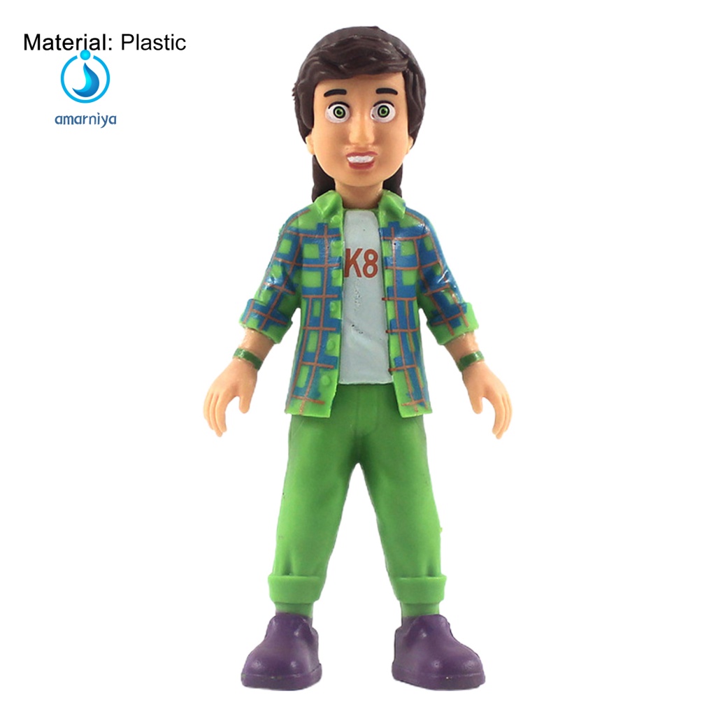 Set 5 Mô Hình Gấu Trúc Đỏ Hoạt Hình Dễ Thương