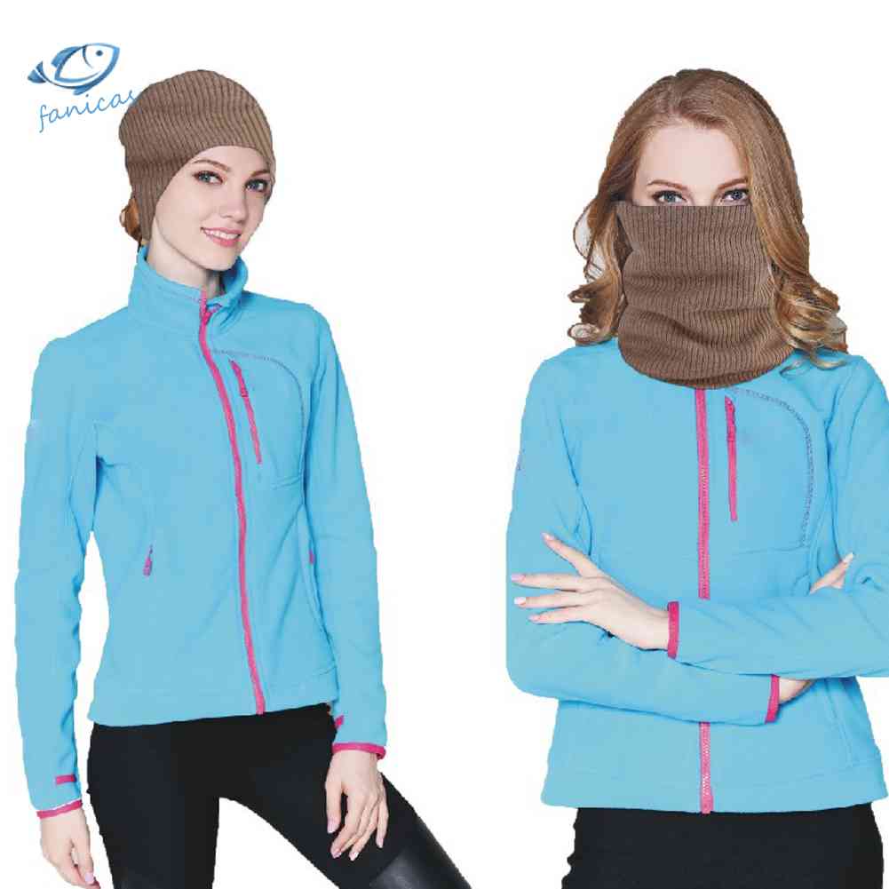 Khăn Choàng Cổ Hai Lớp Co Giãn Màu Trơn Giữ Ấm Mùa Đông Cho Nam Và Nữ